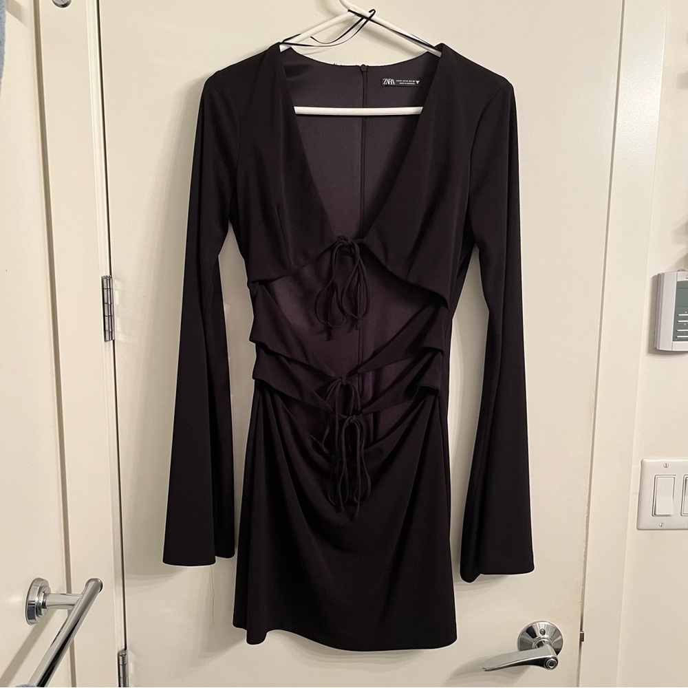 Zara Cut-Out Mini Dress
